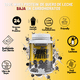 thumbnail image 4 of BIOTECKPHARMA| 100% Whey Protein sabor Galleta Oreo de 2.2lbs| 24 grs de proteina por scoop| Rinde 25 porciones BIOTECKPHARMA 100% WHEY PROTEIN 100% WHEY PROTEIN, PROTEINA HIDROLIZADA BAJA EN CARBOHIDRATOS, 4 of 6