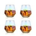 thumbnail image 2 of Gealach r Scottish Tilted Whiskey Cup Set, 6 Pieces, Modern Style, 300ml, Bourbon/Rum/Bar Glass, 2 of 5