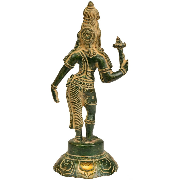 Exotic India Ardhanarishvara (Shiva Shakti) - Brass Statue