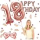 thumbnail image 2 of 18th Birthday Balloons, 18th Birthday Balloons, 18th Birthday Decorations Girl, 18th Birthday Decorations, Pink Balloon Happy Birthday Kit, 2 of 5