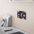 thumbnail image 5 of Yayeee Toggle Light Switch Wall Plate 3-Gang 6.37"x4.48" Decorative Outlet Cover, Red Floral Flamingo, 5 of 7