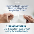 thumbnail image 4 of (2 pack) Tru Earth Platinum Laundry Detergent Sheets - Unscented / Fragrance-Free - Up to 64 Loads (32 Sheets) - Laundry Detergent Eco-Strips, 4 of 6