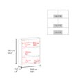 thumbnail image 5 of Cheverly Medicine Cabinet, White White + Particle Board + Engineered Wood, 5 of 5