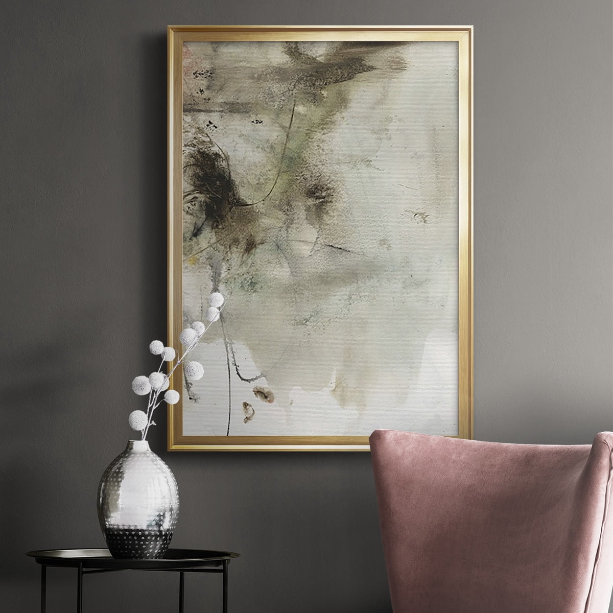 Soft Inspiration IV Premium Framed Print, in Gold, Black, or Silver - Ready to Hang