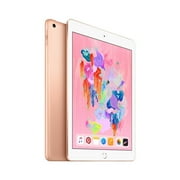 Restored Apple iPad 9.7 - 6th Generation 32GB Gold Wi-Fi Up to 10 Hours of Battery Life