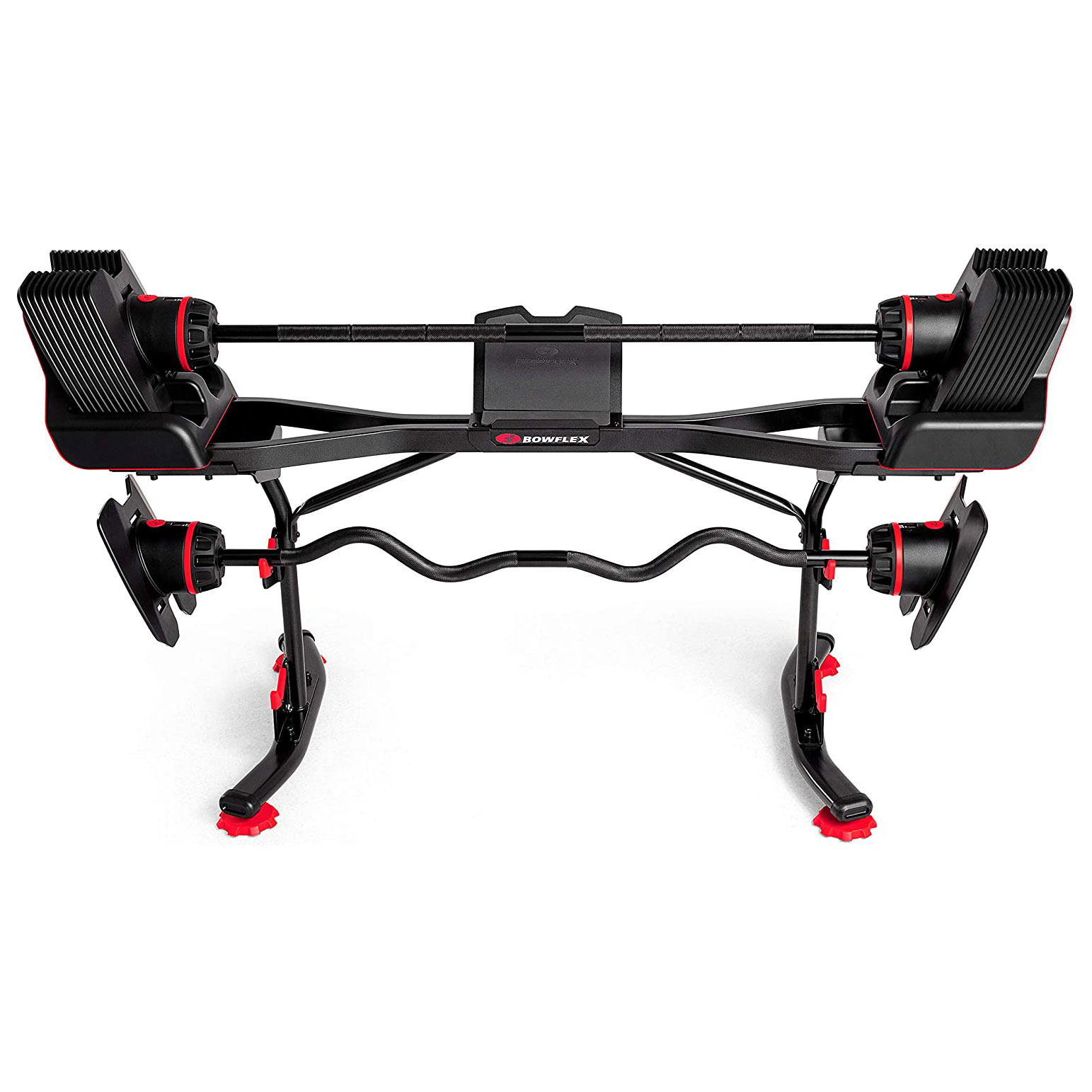 Bowflex SelectTech 2080 Stand with Media Rack for Barbell and Curl Bar - image 5 of 5