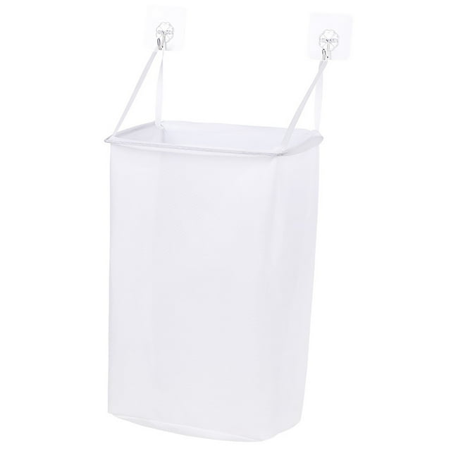 Binwennn Doublure de Lessive en Fil Métallique Lessive avec Roues Usage Intensif et Charge Lessive Lessive Pliable Petite Lessive Lessive Suspendue avec Poignée