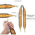 thumbnail image 2 of Polyester Adjustable Bag Strap Replacement Crossbody Wide Shoulder 35Inch Long 2Inch Wide with Swivel Eye Bolt Snap Hook for Bag Crossbody Bag Straps Replacement Accessories Orange, 2 of 5