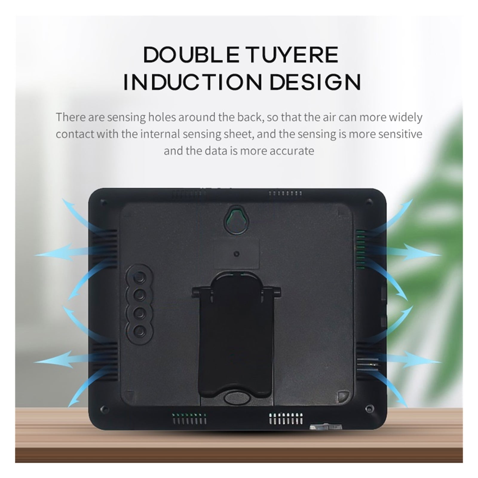 Wall-Mounted Digital LED Thermometer Hygrometer with Humidity Sensor Outdoor Temperater Meter