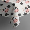 thumbnail image 5 of Beige Cow Spot Pattern Square Tablecloth,Waterproof Square Table Cover,Wipeable Spillproof Washable Table Cover for Home Kitchen Party Decor 52"x52"(132x132cm), 5 of 6