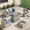 Peacock Blue, variant on UDPATIO 5 Pieces Outdoor Patio Furniture Set with 44" Fire Pit Table, Outdoor Wicker Patio Conversation Set with Cushions for Backyard, Porch, Garden(Black)