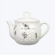 Youngs 11441 5.59 in. Honey Bee Ceramic Tea Pot