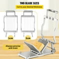 thumbnail image 4 of KFFKFF Cheese Slicer with Interchangeable 1cm & 2cm Wires, Durable Aluminum Alloy Frame and 304 Stainless Steel Cutting Wires, Versatile Kitchen Tool for Slicing Cheese and Butter, 4 of 9