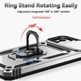 thumbnail image 2 of Estuche GANGXUN para Samsung Galaxy A05, soporte giratorio 360°, estilo mecánico y magnético, 2 of 5