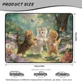 thumbnail image 7 of COEQINE Universal Auto Cargo Mat 29" x 39", Scratch-proof Non-Slip Dog Trunk Cover Stylish Car Accessory Fits Most Cars, SUVs & Trucks, Lovely Cat Floral Butterfly, 7 of 7