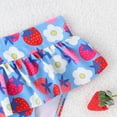 thumbnail image 7 of Cethrio Girls Bikini Swimsuits, Summer Two Piece Swimwear Swimsuit Tops and Swimsuit Bottoms Blue Size 6, 7 of 7