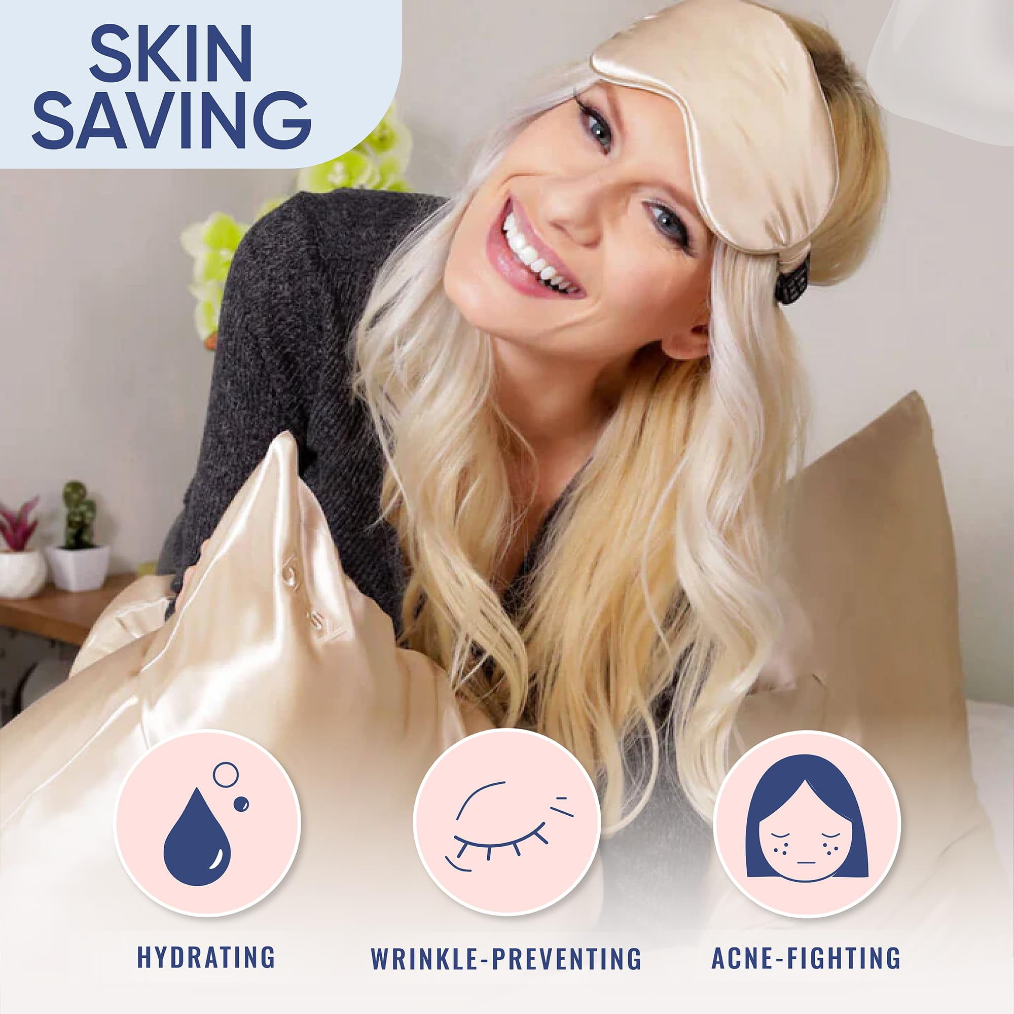 Blissy Silk Pillowcase - King