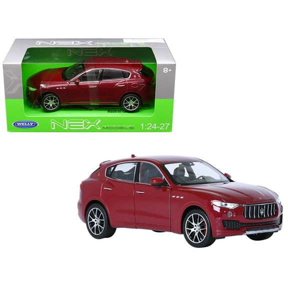 Maserati Levante Red 1/24 - 1/27 Diecast Model Car by Welly