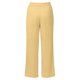 thumbnail image 4 of Pantalones de Pierna Ancha de Cintura Alta para Mujeres Pantalones de Cintura Elásticos de Cordón de Lino de Color Sólido, 4 Bolsillos Que Fluyen Pantalones de Verano, 4 of 7