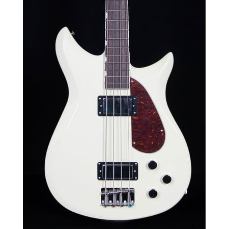 Gretsch Electromatic CVT 4-String Bass Double-Cut, Laurel FB, Vintage White
