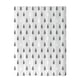 thumbnail image 1 of Injueey Poliéster extragrueso e higiénico de secado rápido a prueba de moho PEVA no pasante ecológico impermeable efecto drapeado Juegos de accesorios de baño GreyAguaGota,GrisGota de agua 80*180, 1 of 6