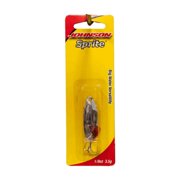 Johnson Sprite Fishing Lure, Chrome, 1.75 in