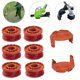 thumbnail image 1 of Línea de carrete de repuesto para recortadora de césped/bordeadora Worx para Worx Wa0010 LingWen 9024715503657, 1 of 1