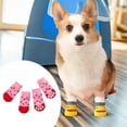 thumbnail image 5 of 4/8 Pieces Dog Socks Small Cat Protector Socks Pet Doggie Socks Grip Knit Socks,Pet Protector Traction for Small Medium Pet, 5 of 6