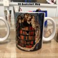 thumbnail image 5 of Taza De Estantería 3D Taza de café con estantería, diseño de habitación creativa, regalo para lectores/amantes (A), 5 of 5