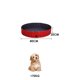 thumbnail image 5 of Piscina para perros, piscina para perros para perros grandes y pequeños, piscina plegable para perros, segura en PVC y respetuosa con el medio ambiente, bañera para perros de 80 cm Namotu MZQ-0148, 5 of 7