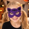 thumbnail image 4 of Set Purple Bat Mask and Wings Non Woven 2 Piece for Student Halloween Party Dress Up and, 4 of 6