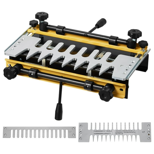 STAWAY Jig de Précision 12 Pouces pour Routeur avec 4 Bits pour Joints Parfaits, Utilisation Facile, Aluminium Durable, Parfait pour Projets de Menuiserie