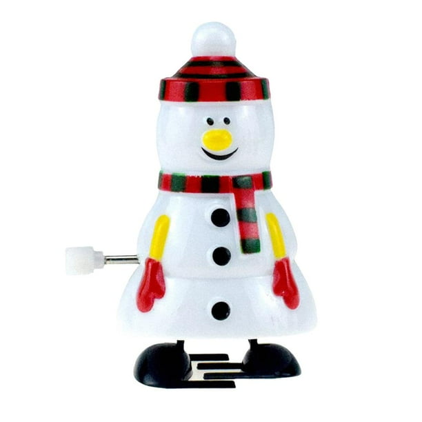 SGACAI Juguetes de cuerda para Navidad, Papá Noel, muñeco de nieve, ciervo, pingüino, juguetes de cuerda, lindo regalo de Navidad con mecanismo de relojería, juguete de Papá Noel, bolsa de Navidad,