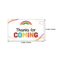 thumbnail image 2 of Masteelf 50 Pcs Thank You Cards Small Appreciation Notecards Greeting Cards for Birthdays Christmas Parties Friends and Business, 2 of 8