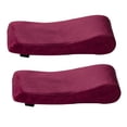 thumbnail image 1 of AMLESO Office Chair Armrest Wheelchair Cushion Cover Padded Pillow Foam Red, 1 of 8