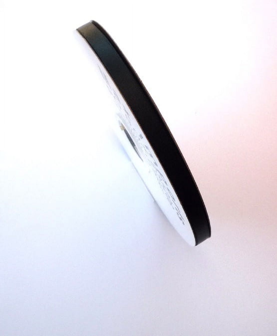 Maxport Corporation 3/8"Satin Black Ribbon, 100 Yd.