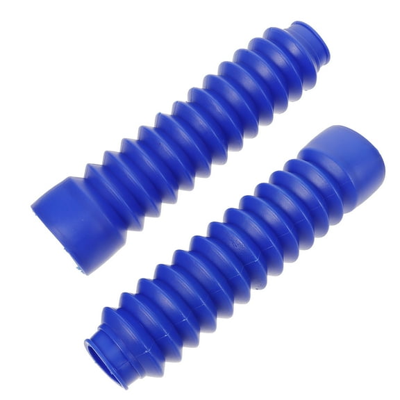 RENACLIPY Dirt Bike Fork Pair Motorcycle Fork Cover Blue Rubber For Maintenance