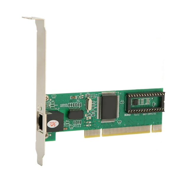 Tarjeta Ethernet PCI, Tarjeta PCI Network 1 Puerto 10 100 1000Mbps Pequeño Desgaste Portátil Resistente para La Computerador