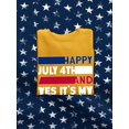 thumbnail image 3 of Happy July 4Th And My Birthday Sweatshirt Men -Image by Shutterstock, Male Medium, 3 of 4
