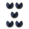 thumbnail image 1 of relayinert Cloth Elegant And Professional Bow Hair Net For Stylish Ladies Wide Application Bow Work Hair Clips blue fine net 5Set, 1 of 6