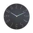 thumbnail image 1 of Reloj de pared silencioso - Alimentado por baterías de silicona premium - Redondo y fácil de leer Adepaton BST3001046-2, 1 of 6