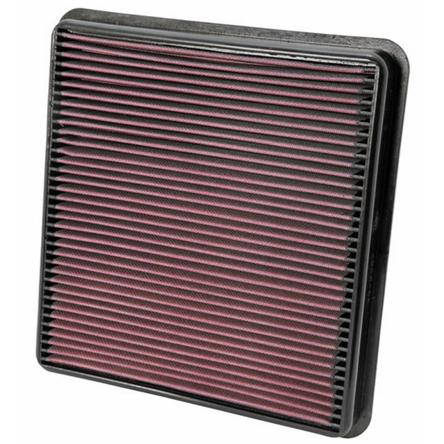 K & N Filters Air Filter 33-2387 FilterCharger; Washable; Red; Cotton Gauze; Panel