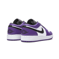 thumbnail image 3 of JORDAN GRADE SCHOOL Air Jordan 1 Low GS "Court Purple" 553560 500 553560 500 from Stadium Goods, 3 of 8