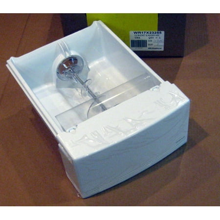 Genuine GE Refrigerator Freezer Ice Bucket Auger (Best Temp For Refrigerator And Freezer)
