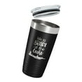 thumbnail image 3 of Life is Better at the Lake Lake Life Tumbler Travel Mug Insulated Laser Engraved Coffee Cup 20 oz Black, 3 of 5