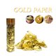 thumbnail image 2 of 24 K Copos de oro Comestibles Alimentos Decoración Papel de aluminio Cocina Mousse Cake Hornear Past Meterk Copos de oro, 2 of 7