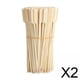 thumbnail image 1 of 2x100 Piezas De Brochetas De Bambú Para Barbacoa, Brochetas De Madera Para Asar, Para Acampar, Brochetas De Frutas, 18cm, 1 of 8