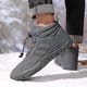 thumbnail image 1 of Bota Forrada De Piel De Nieve Zapatos De Tobillo Mujer Hombre Para Caminar Senderismo (38) Gris Wdftyju  Tenis De Mujer Tenis De Hombre, 1 of 8