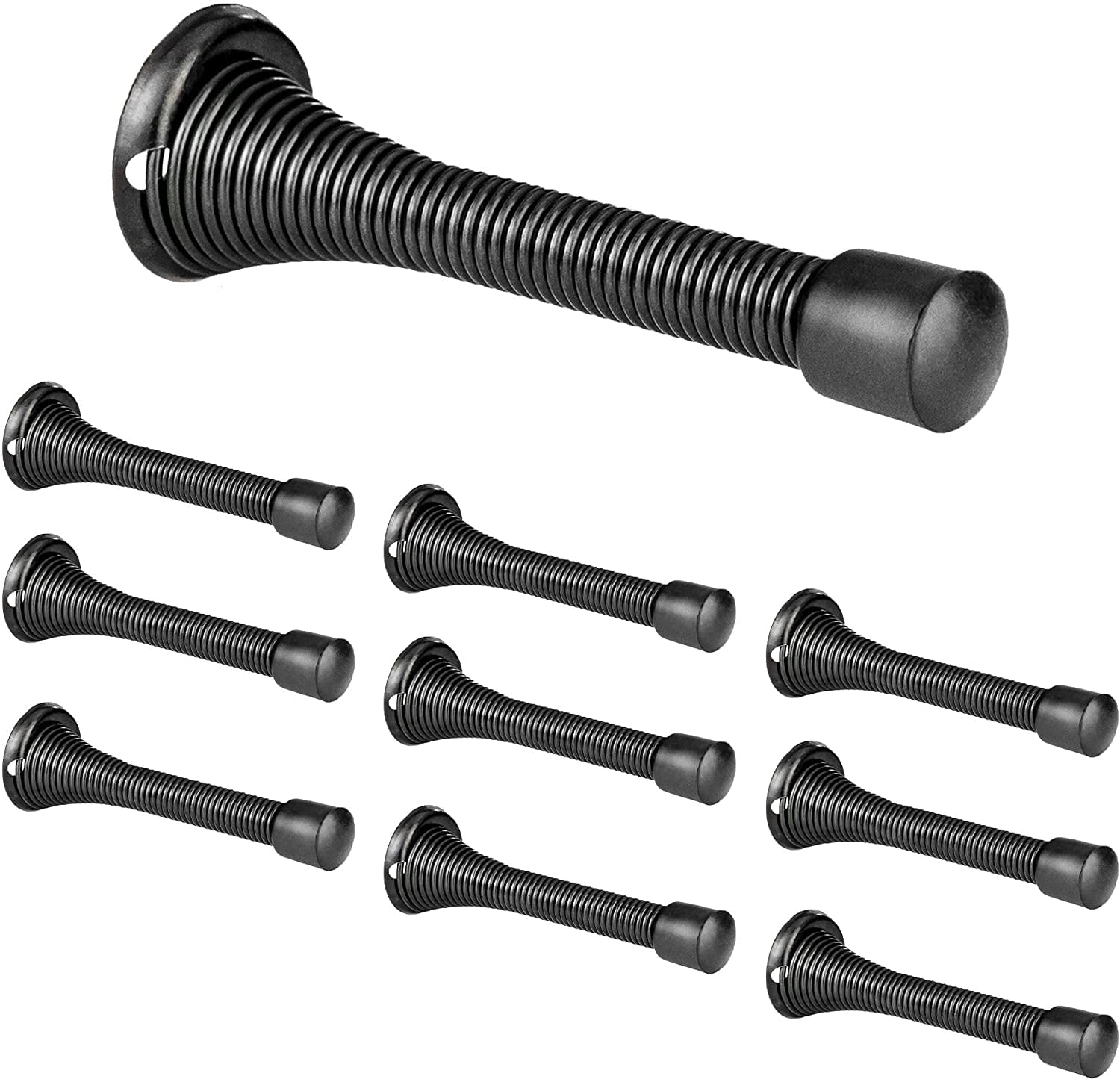  Jack N' Drill 11-Pack Spring Door Stop 3 ¾-inch Heavy