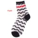 thumbnail image 1 of Calcetines coreanos transparentes de verano para mujer, medias de tubo medio ultrafinas con rayas de lunares coloridas y malla de fibra de vidrio, 1 of 1
